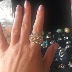 Fashion Ring that is seen across the room! 🥂